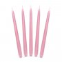 Stearinlys - 10-pakning - Matt lys rosa Stearinlys - 10-pakning - Matt lys rosa