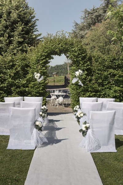 Alterløper - Hvit - 4,5 x 0,6 m Alterløper - Hvit - 4,5 x 0,6 m