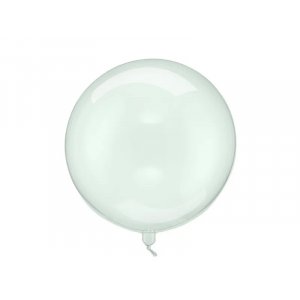 Rund ballong - Gjennomsiktig grønn - 40 cm Rund ballong - Gjennomsiktig grønn - 40 cm