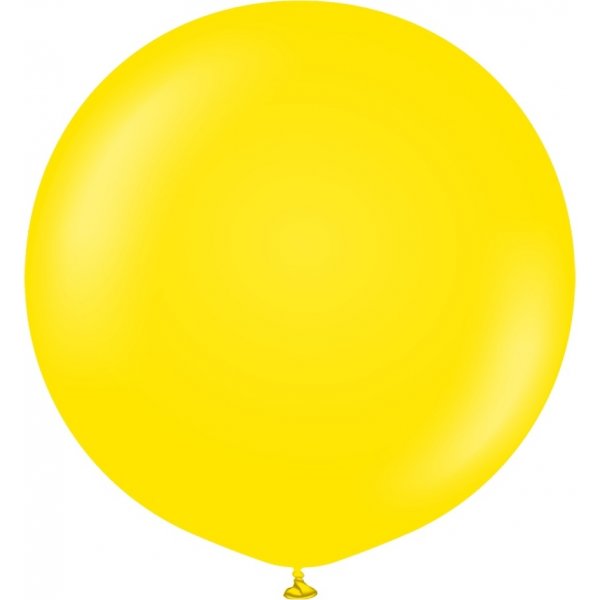 Ballonger ensfarget - Premium 60 cm - Gul Ballonger ensfarget - Premium 60 cm - Gul