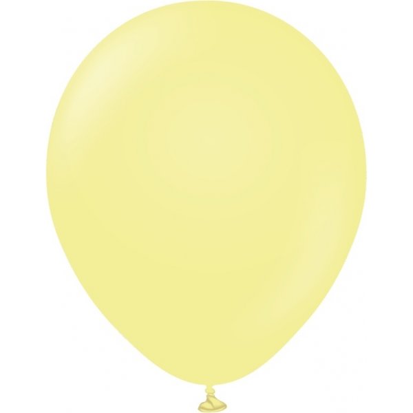 Ballonger ensfarget - Premium 30 cm - Makrongul Ballonger ensfarget - Premium 30 cm - Makrongul