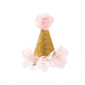 Festhatt - Mini - Gullglitter Festhatt - Mini - Gullglitter