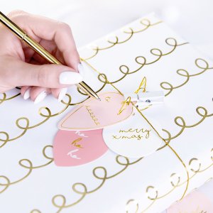 Tagger - Rosa jul - 12-pakning