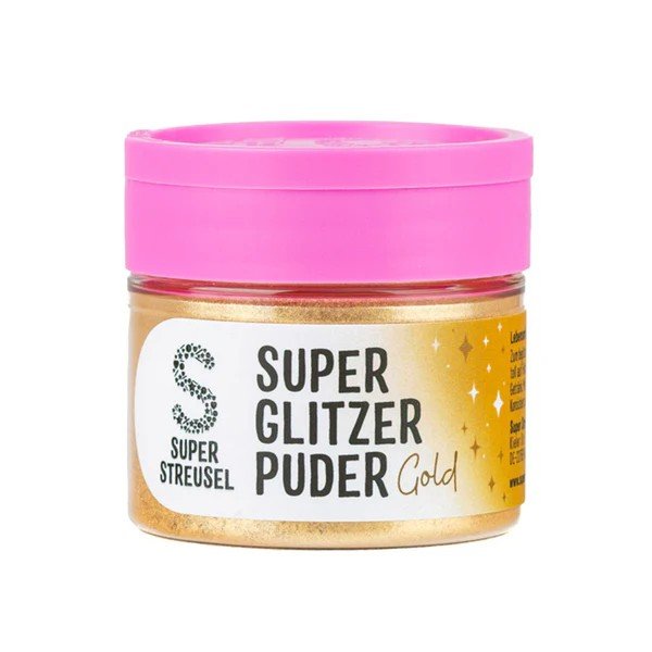 Spiselig glitter - Happy Sprinkles - SuperLustreDust - Gull - 10 g Spiselig glitter - Happy Sprinkles - SuperLustreDust - Gull - 10 g