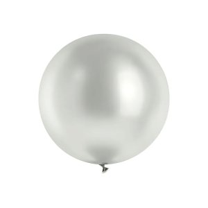 Ballong - Glanset - S�lv - 100 cm