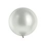 Ballong - Glanset - Sølv - 100 cm Ballong - Glanset - Sølv - 100 cm