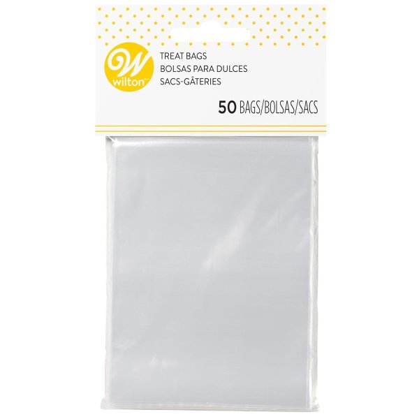 Cellofanposer - 7,5 x 10 cm - 50-pakning - Wilton Cellofanposer - 7,5 x 10 cm - 50-pakning - Wilton