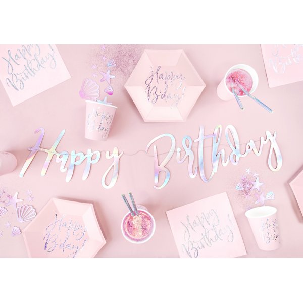 Bakteppe - Gratulerer med dagen - Iriserende