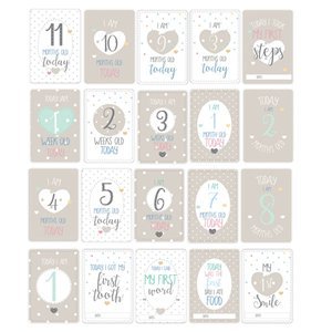 Milestone Cards - Baby Wishes