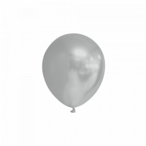 Ballonger - Metallisk sølv - 100-pakning Ballonger - Metallisk sølv - 100-pakning