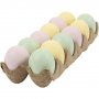 Dekorative egg - Pastell - 12-pakning Dekorative egg - Pastell - 12-pakning
