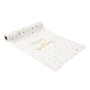 Stoffløper - Hvit - 28 cm x 5 m Gratulerer med dagen Stoffløper - Hvit - 28 cm x 5 m Gratulerer med dagen
