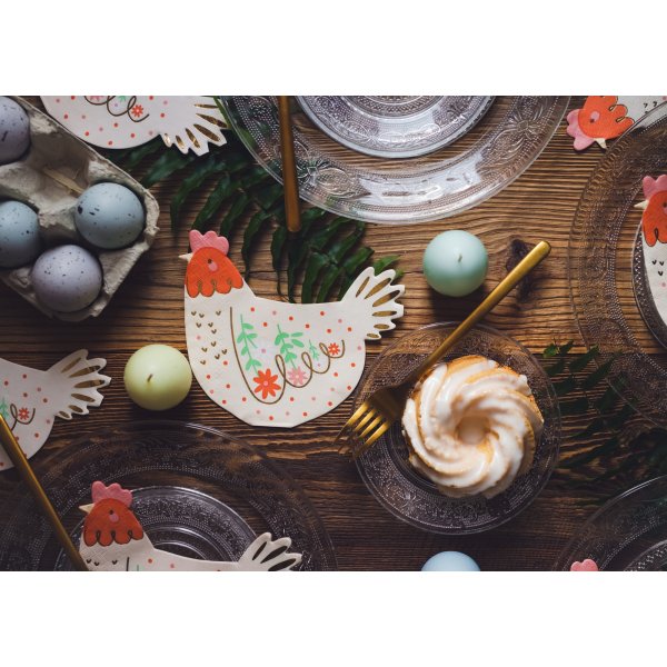 Servietter - Kylling - 20-pakning Servietter - Kylling - 20-pakning