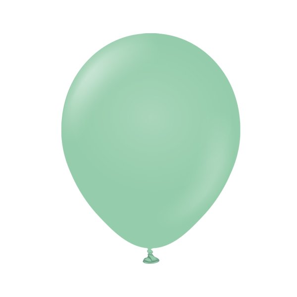 Ballonger ensfargede - Premium 45 cm - Mintgrønn - 5-pakning Ballonger ensfargede - Premium 45 cm - Mintgrønn - 5-pakning