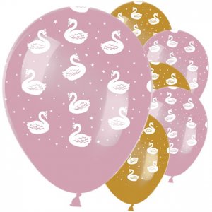 Ballonger - Svanefest - 6-pakning