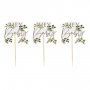 Cake Picks - Botanical Baby