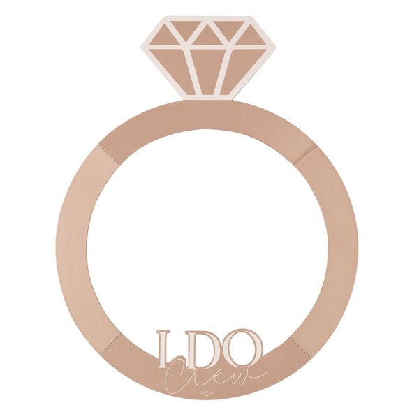 Fotoboksramme - Ring - Blush Hen