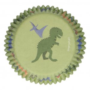 Cupcake-former - Dino Party - 48-pakning