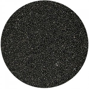 Sukkerperler - Mini - Svart