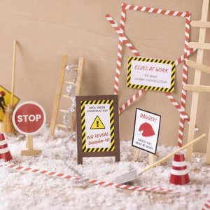 Julenissens dr - Under bygging - Gjr-det-selv-sett