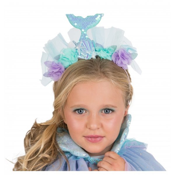 Tiara med tyll - Havfrue
