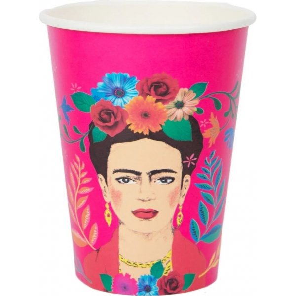 Papirkopper - Frida Kahlo - 8-pakning
