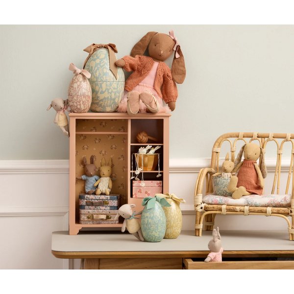 Kanin st�rrelse 2 - Kremgul - Strikkekjole - 26 cm