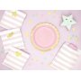 Desserttallerkener - Rosa - gullkant - 6-pakning Desserttallerkener - Rosa - gullkant - 6-pakning