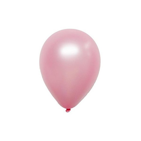 Ballonger - Metalliske - Lys rosa - 50-pakning Ballonger - Metalliske - Lys rosa - 50-pakning