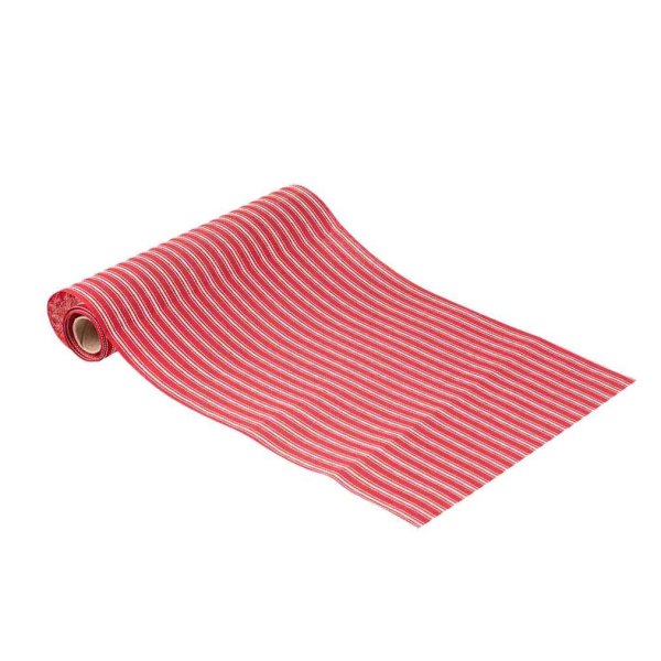 Stoffl�per - R�d - 28 cm x 3 m