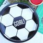 Papirtallerkener - Fotball - 8-pakning - 23 cm Papirtallerkener - Fotball - 8-pakning - 23 cm