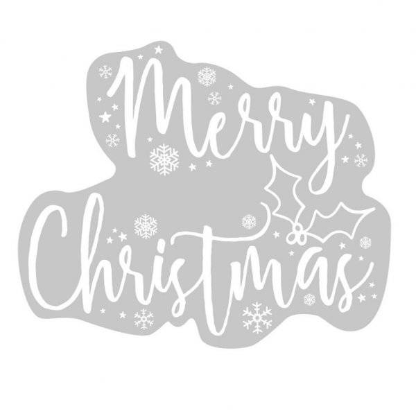 Vindusklistremerke - God jul