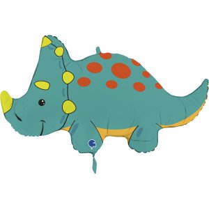 Folieballong - Triceratops - Form - 76 cm Folieballong - Triceratops - Form - 76 cm