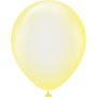 Ballonger ensfargede - Premium 30 cm - Gul Ren Krystall - 25-pakning