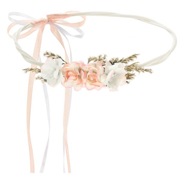 Blomsterkrans - Bohem - Peach