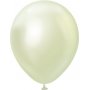 Ballonger ensfargede - Premium 30 cm - Grønn Gull Krom - 100-pakning