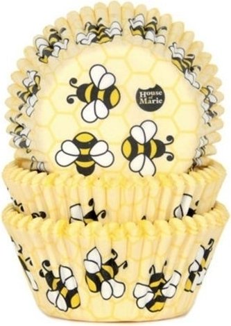 Muffinsformer - Bees - House of Marie - 50 stk Muffinsformer - Bees - House of Marie - 50 stk