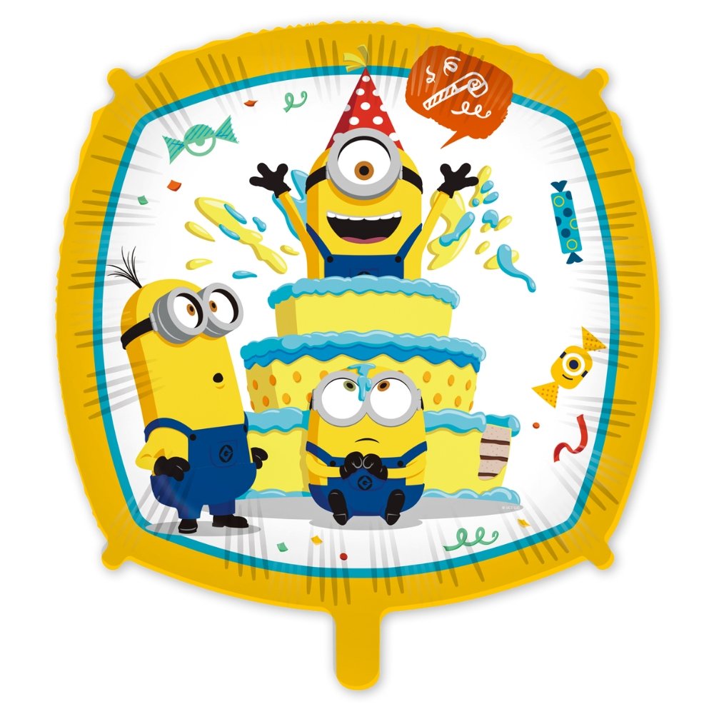 Folieballong – Minions – 46 cm – Former, Folieballonger, Ballonger