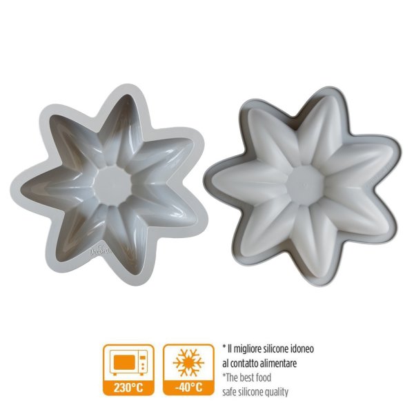 Silikonform - Stjerne - Decora - 22 cm Silikonform - Stjerne - Decora - 22 cm