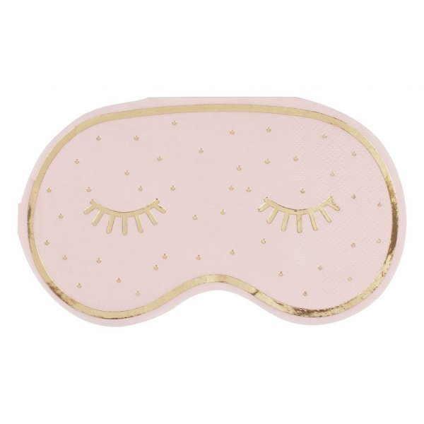 Servietter - Maske - Pyjamasfest - 16-pakning Servietter - Maske - Pyjamasfest - 16-pakning