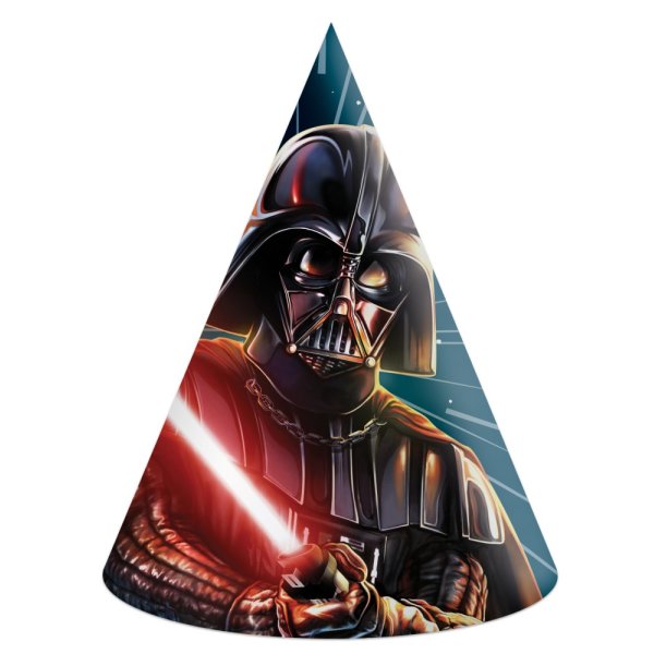 Festhatter - Star Wars Galaxy - 6-pakning Festhatter - Star Wars Galaxy - 6-pakning