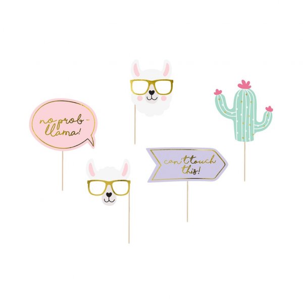 Fotoboks - Lalala Llama - 5-pakning