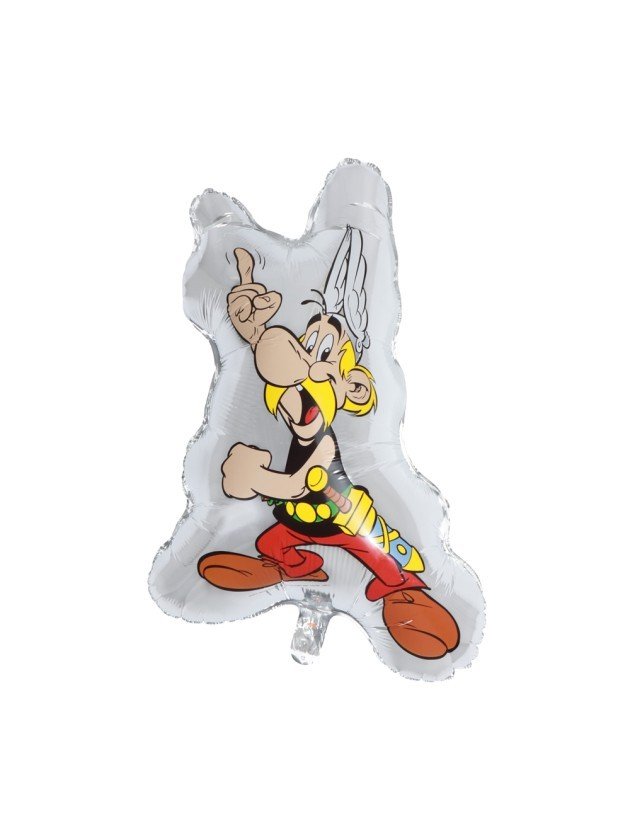 Folieballong - 57 x 77 cm - Asterix - Rund, Folieballonger, Ballonger