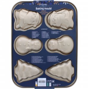 Bakeform - Jul - Snmann, Julenisse, Grantre