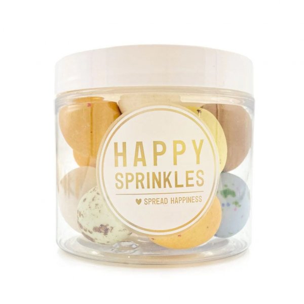 Sjokoladeegg - Happy Sprinkles - Eggs-plotion - 100g