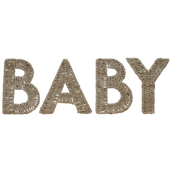 Hampbokstaver - BABY - Hello Baby Hampbokstaver - BABY - Hello Baby