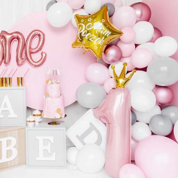 Ensfargede ballonger - Eco 30 cm - Lys grå - 10-pakning Ensfargede ballonger - Eco 30 cm - Lys grå - 10-pakning