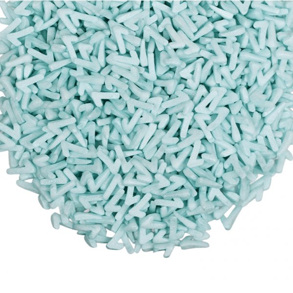 Strøssel - Nummer 1 - Lyseblå - Sweet Kitchen - 40g Strøssel - Nummer 1 - Lyseblå - Sweet Kitchen - 40g