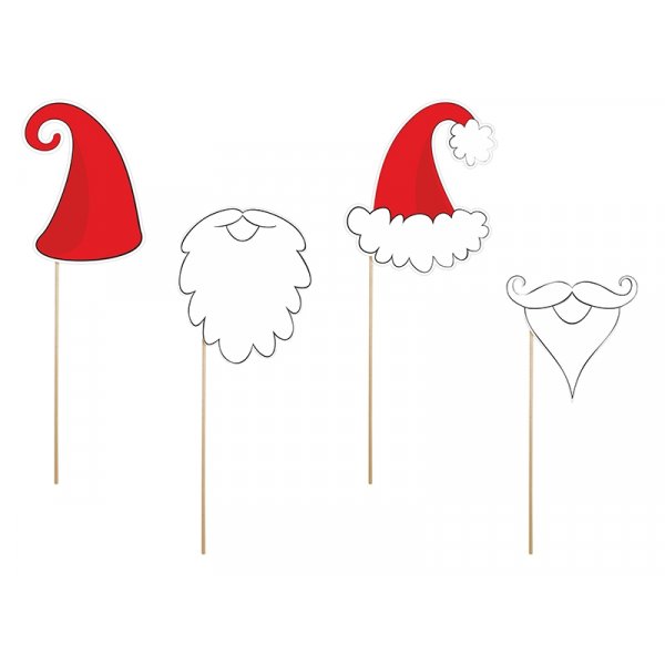 Fotoboks - Nisseluer og skjegg Fotoboks - Nisseluer og skjegg