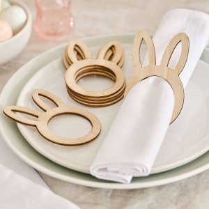 Serviettringer - 6-pakning - Hey Bunny Serviettringer - 6-pakning - Hey Bunny